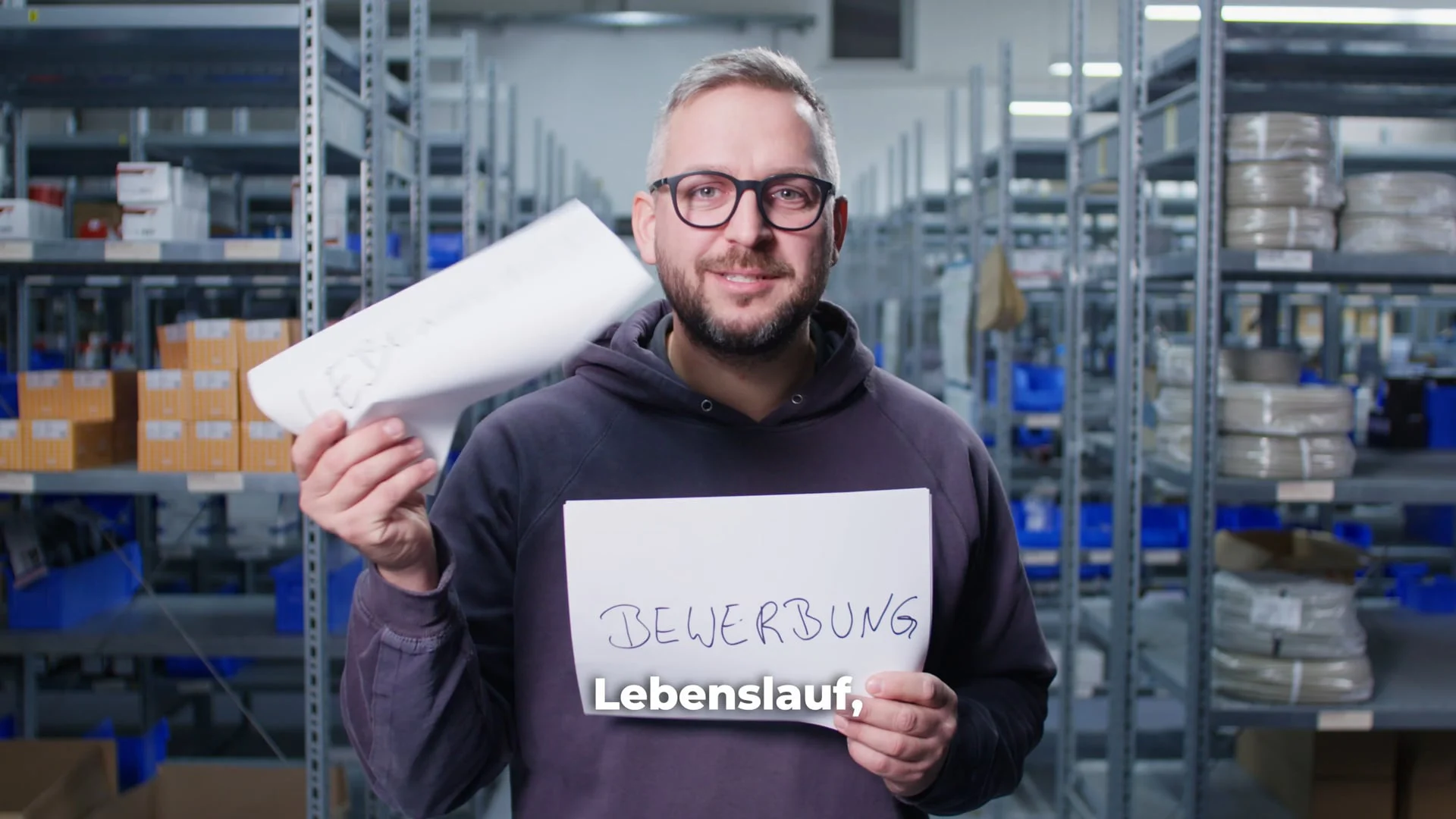 Still aus Elektro Pahl Recruitingfilm